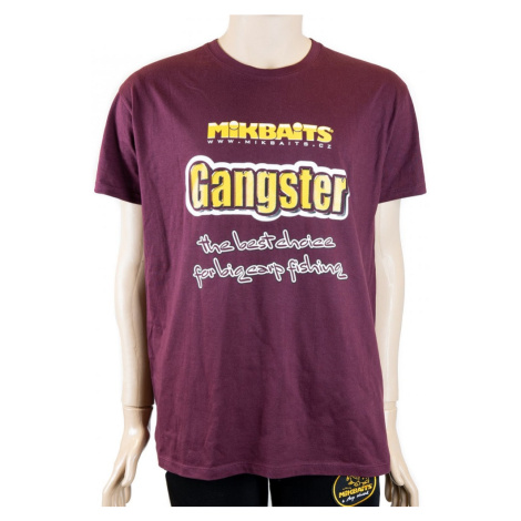 Mikbaits tričko gangster burgundy