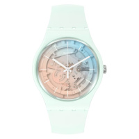 Swatch Fleetingly Iceblue SO32S101