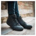 Xero Shoes DENVER LEATHER M Black | Pánské kotníkové barefoot boty