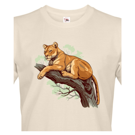 Pánské tričko Puma - tričko pro milovníky zvířat BezvaTriko