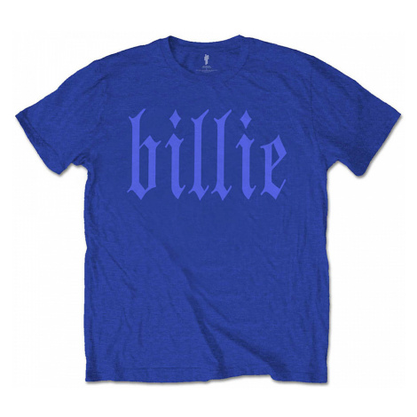 Billie Eilish tričko, Billie 5 BP Blue, pánské RockOff
