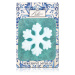 Bohemia Gifts & Cosmetics Handmade Snowflake ručně vyráběné mýdlo s glycerinem 70 g