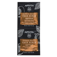 APIVITA Express Beauty Apricot pleťový peeling 2x8 ml