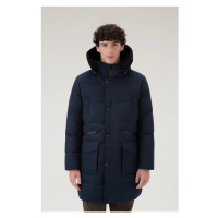 Bunda woolrich seam sealed parka modrá