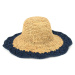 Dámský klobouk Art Of Polo Hat cz21156-6 Beige/Navy Blue