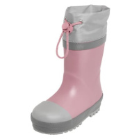 Playshoes Gumová bota lemovaná růžovou