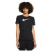 Nike DRI-FIT SWOOSH Dámské tričko, černá, velikost