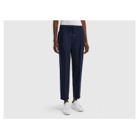 Benetton, Joggers In Stretch Cotton