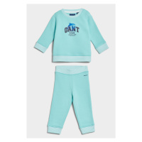 MIKINA GANT DOLPHIN SWEAT SET LAGOON