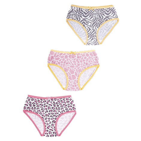 Yoclub Kids's Cotton Girls' Briefs Underwear 3-pack BMD-0029G-AA30-001