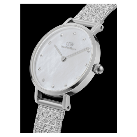 Dámské hodinky ve stříbrné barvě Daniel Wellington Petite Lumine
