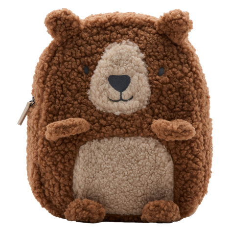 MANGO KIDS Batoh 'XOCOLAT' hnědá / světle hnědá / černá