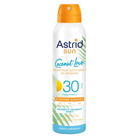 Astrid Neviditelný suchý sprej na opalování SPF 30 Sun 150 ml