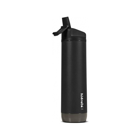 HidrateSpark Steel – chytrá lahev s brčkem, 620 ml, černá