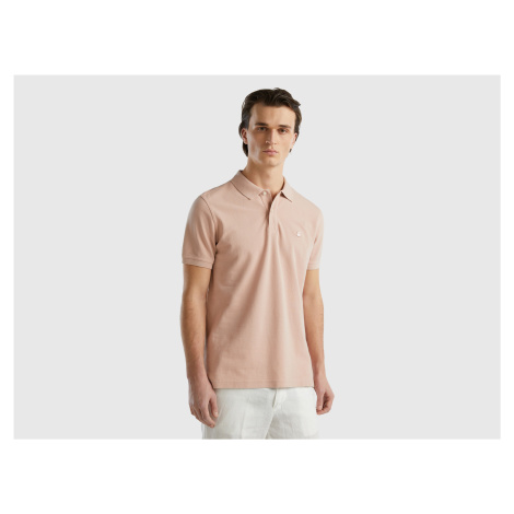 Benetton, Pink Regular Fit Polo United Colors of Benetton