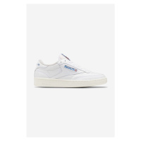 Kožené sneakers boty Reebok Classic Club C 85 Vintage bílá barva, GX4467-white