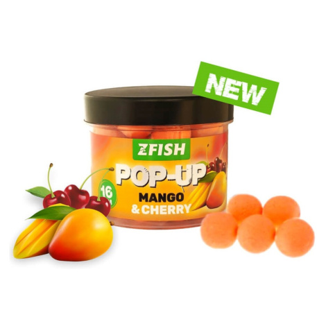 Zfish plovoucí boilies pop-up 60 g 16 mm - mango-cherry