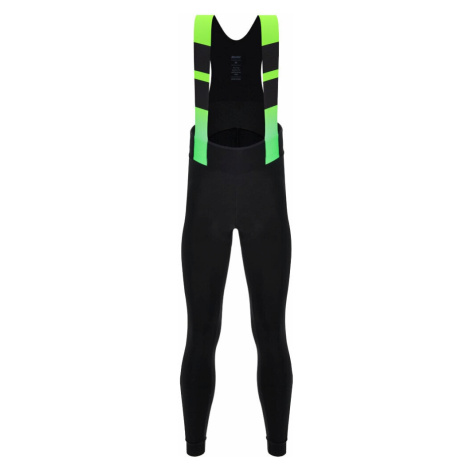 Santini Command Bib Tights Verde Fluo Cyklo-kalhoty