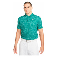 Nike Dri-Fit ADV Tiger Woods Mens Golf Polo Geode Teal/White