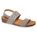 Scholl Zdravotní obuv- CECILIA SAND MicroStrass-W - Grey