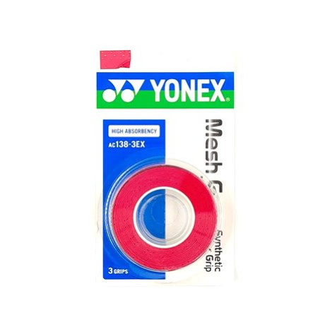 Yonex Mesh Grip 3ks, červená