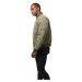 Big Diamond Quilt Bomber Jacket - olive