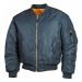 Bunda MFH® Flight Jacket MA1 “Bomber“- alpha modrá