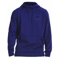 Under Armour Men's Armour Fleece Hoodie Sonar Blue/Black Fitness mikina