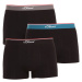 3PACK men's boxers S.Oliver black