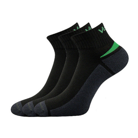 Voxx Aston silproX Unisex sportovní ponožky - 3 páry BM000000557700100534 černá