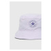 Oboustranný klobouk Converse fialová barva