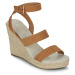 Only ONLAMELIA-16 WEDGE SANDAL Hnědá