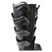 boty kožené dámské - Gladiator Boots Black-Grey - NEW ROCK - M.738-S1