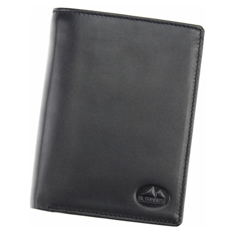 Pánská kožená peněženka EL FORREST 859-67 RFID černá