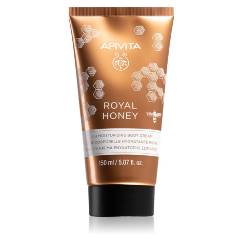 Apivita Royal Honey Rich Body Cream hydratační tělový krém 150 ml