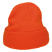 L-Merch Unisex pletená čepice C700 Orange