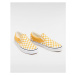 VANS Classic Slip-on Checkerboard Shoes Unisex Yellow, Size