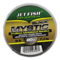 Jet Fish Návazcová Šňůra Black Mystic Barva Black 20m 25lb