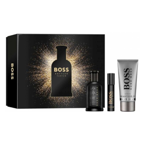 Hugo Boss Boss Bottled Parfum - parfém 100 ml + parfém 10 ml + sprchový gel 100 ml