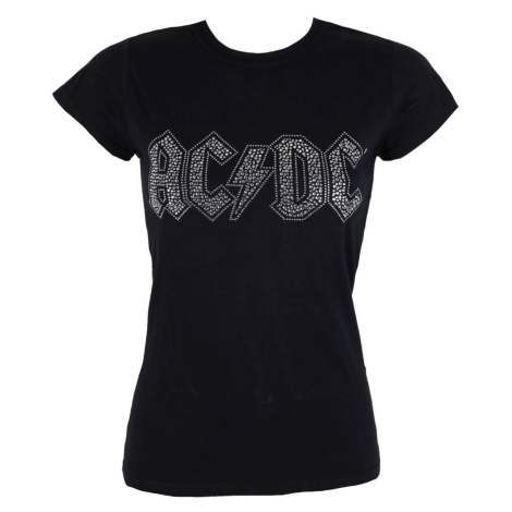 Tričko metal dámské AC-DC - Logo - ROCK OFF - ACDCTS36LB