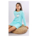 Dětská noční košile Vienetta Secret Sleeping day | azurová