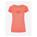 Oranžové dámské tričko Kilpi Garove-W