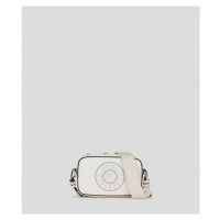 Crossbody karl lagerfeld k/circle camerabag perforated bílá