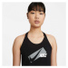 Nike DRI-FIT ELASTIKA Dámské tréninkové tílko, černá, velikost