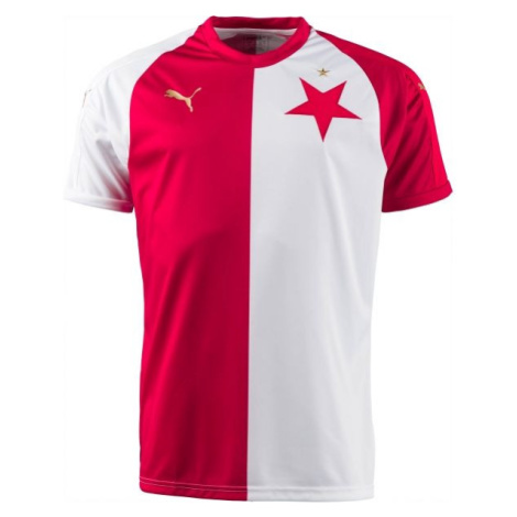 Puma SK SLAVIA HOME PRO Originální fotbalový dres, červená, velikost