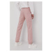 Kalhoty Champion 112151 dámské, růžová barva,