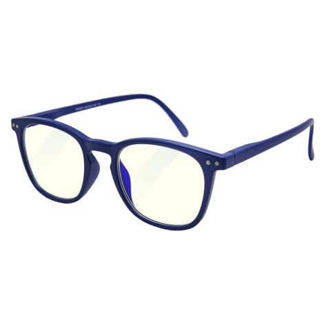 GLASSA Brýle na počítač PCG03 modré plastové obroučky, Počet dioptrií: +0,50