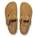 Birkenstock Boston vl corduroy cork brown Hnědá