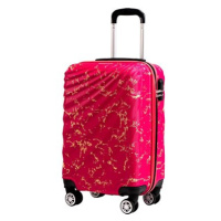 ROWEX Cestovní kufr Pulse žíhaný, růžová žíhaná