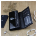 Dámská kožená peněženka Gregorio ZLL-106 černá